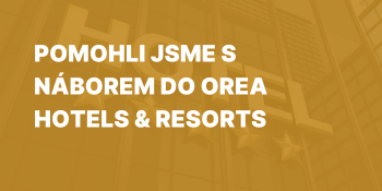 Pomohli jsme s náborem pracovníků OREA Hotels & Resorts