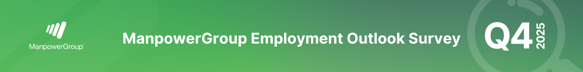 ManpowerGroup Employment Outlook Survey Q4 2025