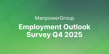 ManpowerGroup Employment Outlook Survey Q4 2025